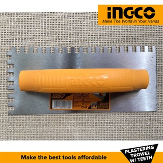 Ingco HPTT231025 Plastering Trowel With Teeth 230 X 100mm SUPER SELECT