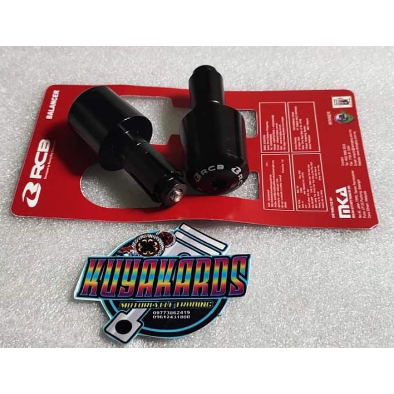 Rcb M Handlebar End Balancer Universal For All Motorcycle Shopee