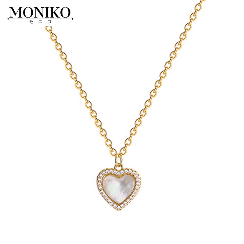 Moniko Lang Leav Inspired K Gold Plated Heart Pendant Necklace