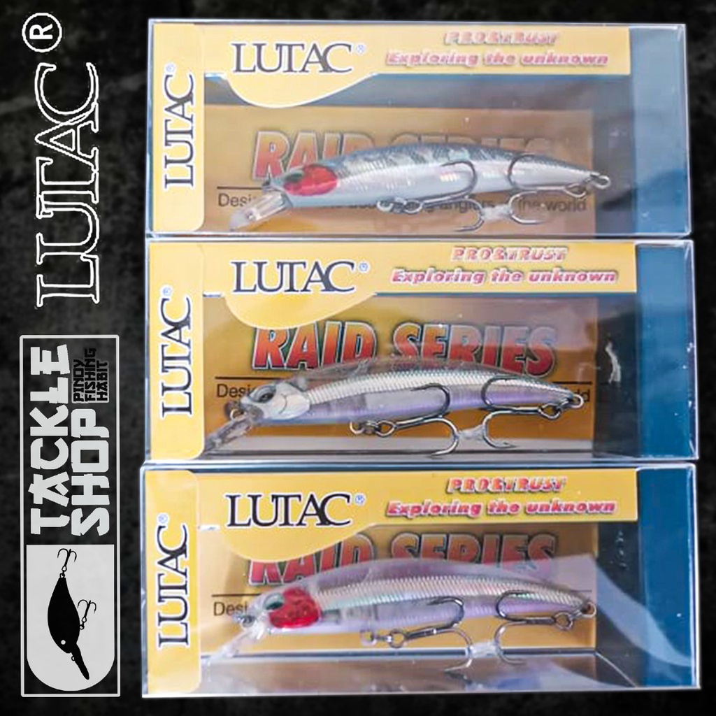 Lutac Raid Series Lm S Mm G Sinking Minnow Shopee Philippines