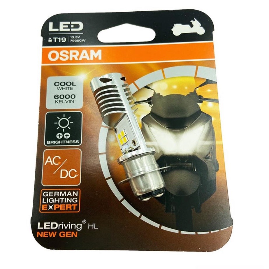 Osram Cool White Led T19 Headlight Bulb Shopee Philippines