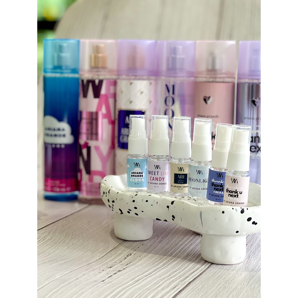 Ariana Grande Body Mist Full Set Ml Decant Bundle Shopee Philippines