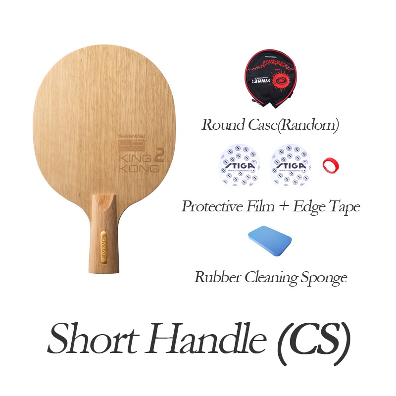 Original Sanwei King Kong Table Tennis Blade Racket Carbon Off