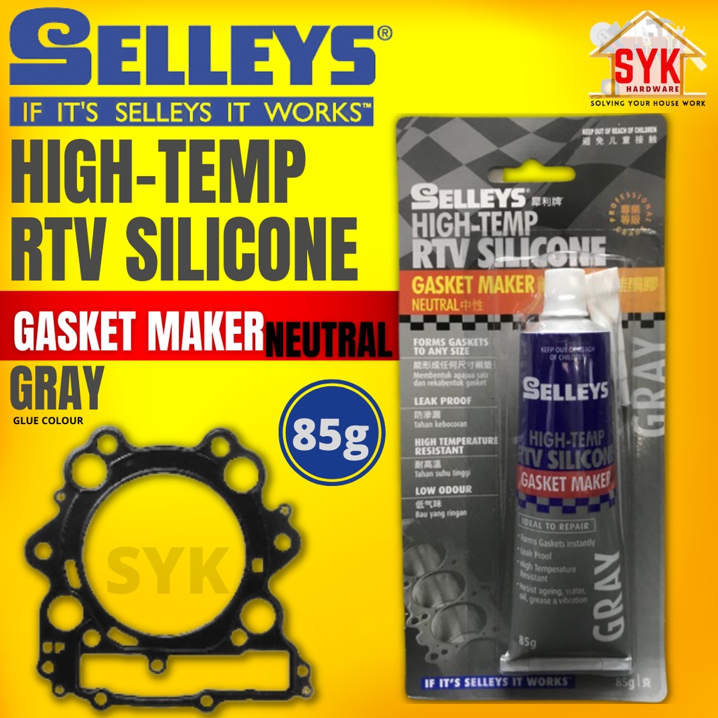 Selleys High Temp Rtv Silicone Gasket Maker Shopee Philippines