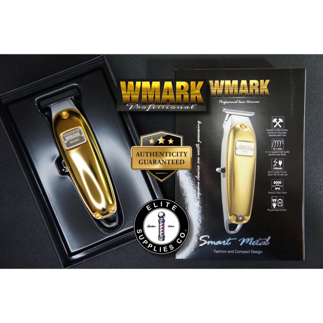 WMARK PROFESSIONAL HAIR TRIMMER DETAILER GOLD ALL METAL NG 2021 ELITE