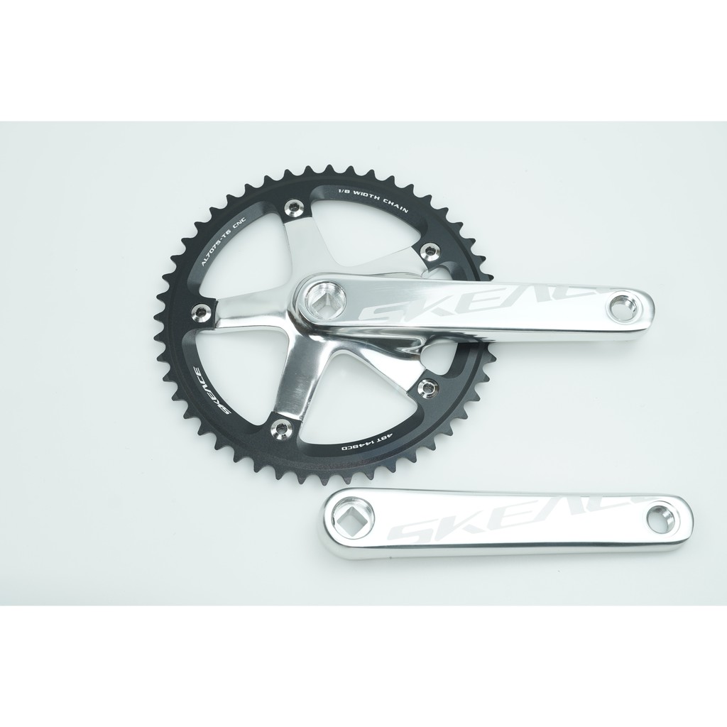 SKEACE Crankset Square Hole Alumniun Alloy SKE Crankset Fixed Gear