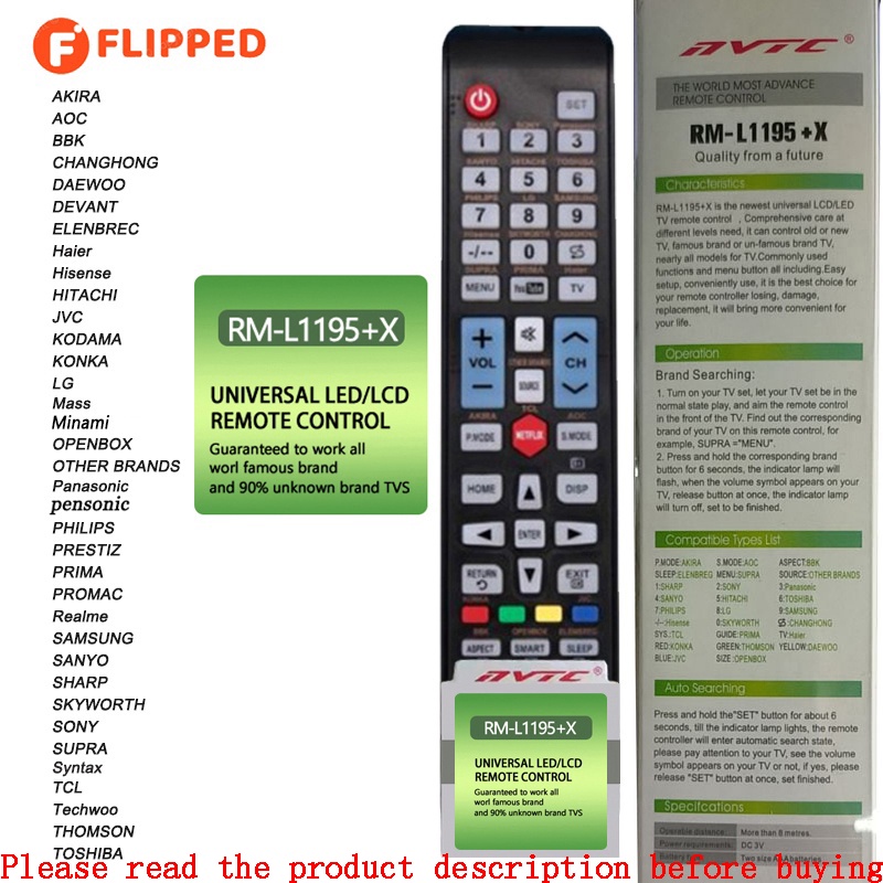 Rm S Remote Control Suitable For Led Lcd Tv Smart Television Led