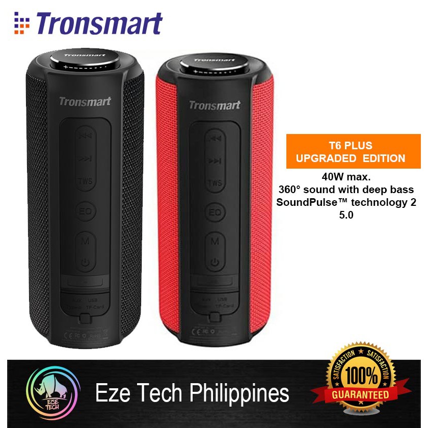 Tronsmart T Plus Upgraded Edition Bluetooth W Power Bank In