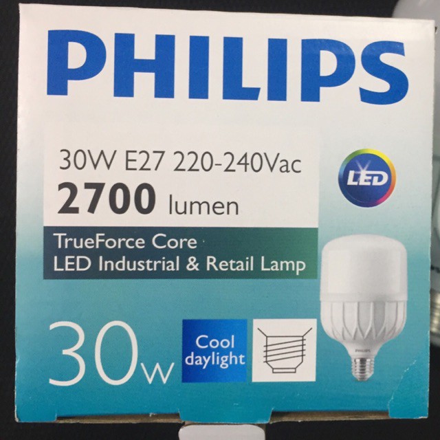 Philips Trueforce Core Hb Cylinder Led Bulb With Capacity Of W W