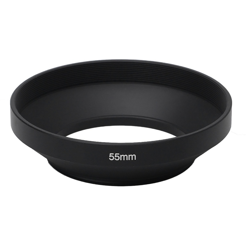 CRE 39 40 5 43 46 49 52 55 58 62 72mm Camera Metal Lens Hood Wide Angle