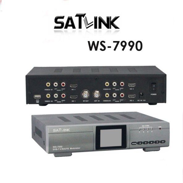 Satlink Ws Hd Modulator Dvb T Channel Modulator Mpeg P Rf