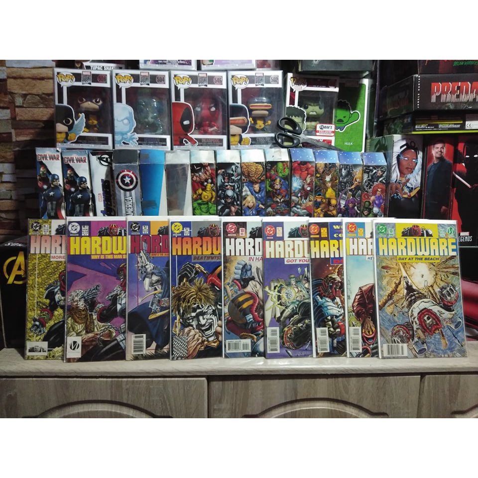 DC Comics Hardware Set Of 9 Reading Copy Shopee Philippines