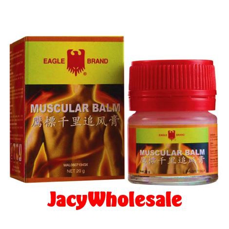 Jacy Eagle Brand Muscular Balm Balsem Otot Cap Lang 20g Shopee