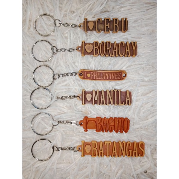 Pc Keychain Cebu Manila Philippines Baguio Batangas Boracay Davao