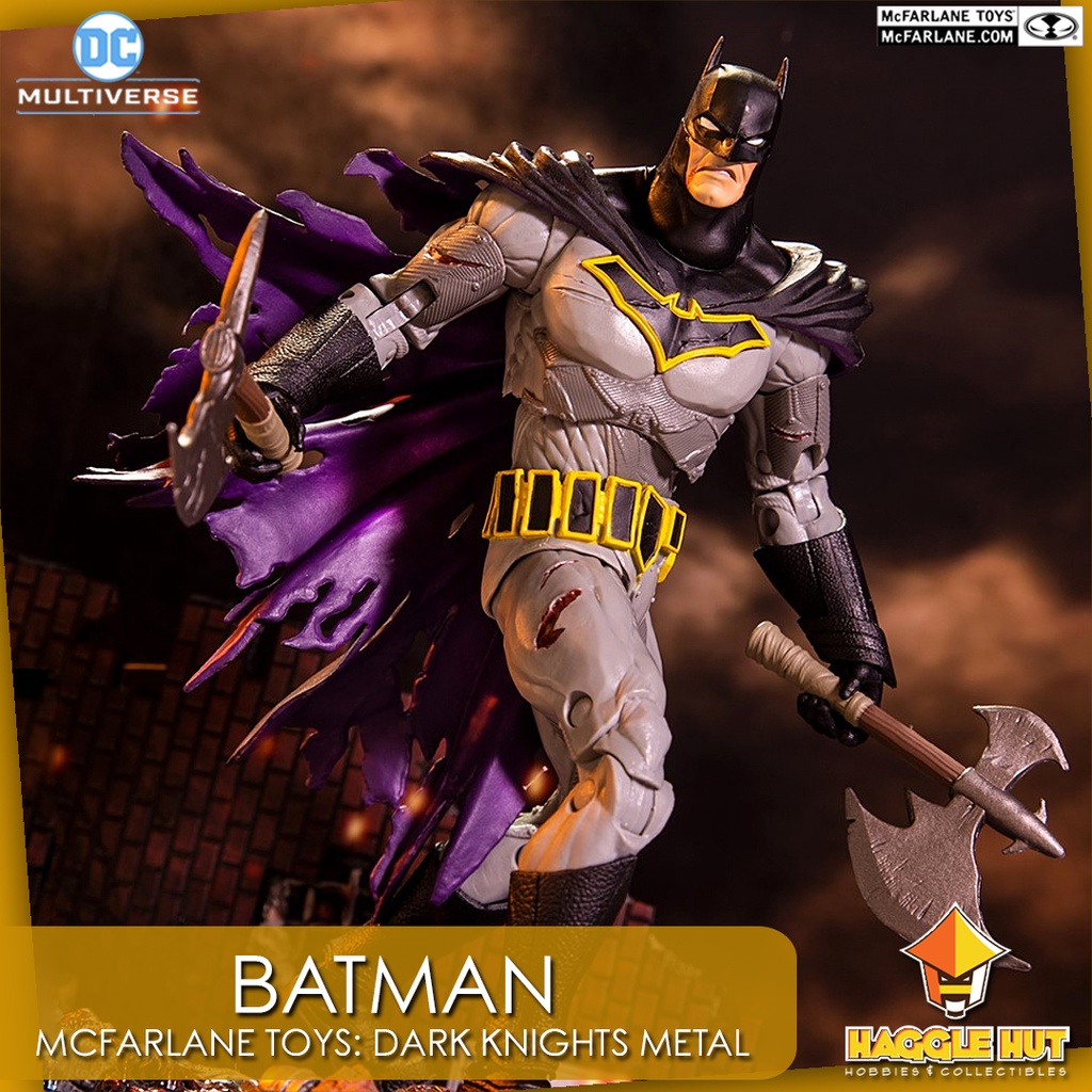 Batman Battle Damage Dark Knights Metal Mcfarlane Toys Dc Multiverse