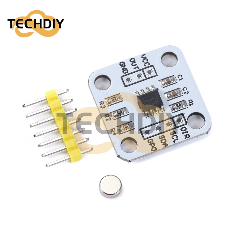 As Magnetic Encoder Magnetic Induction Angle Measurement Sensor