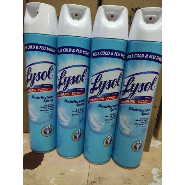 Lysol Disinfectant Spray Crisp Linen Scent G Shopee Philippines