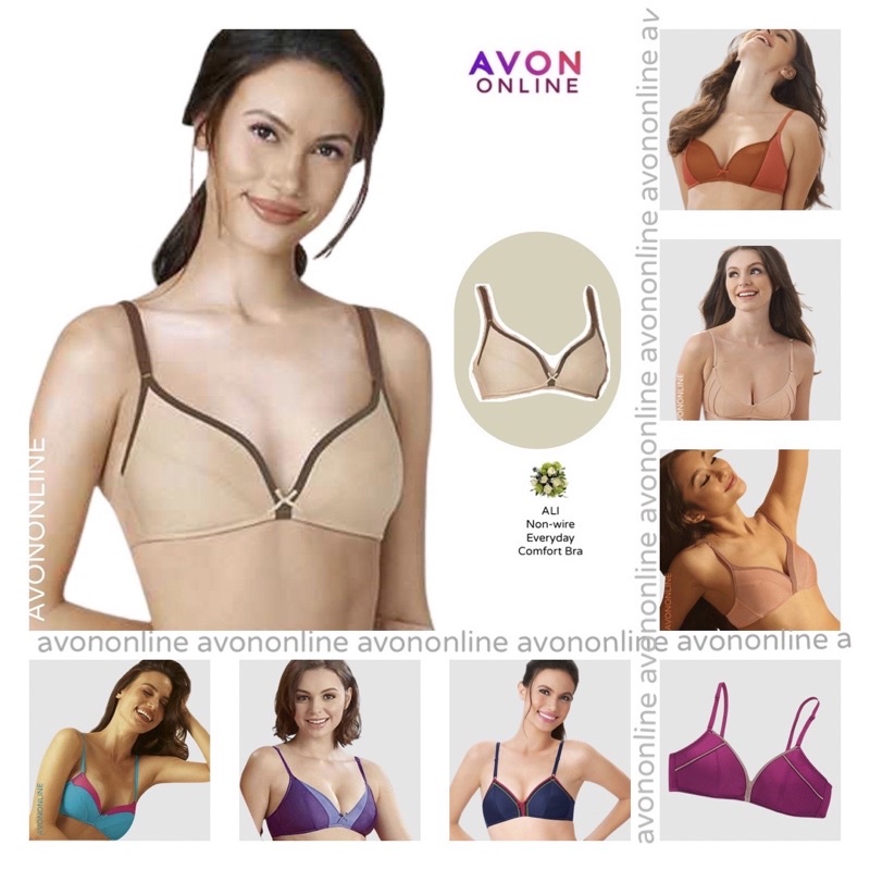 Avon Nonwire Everyday Comfort Bra Ica Kas Ali Gia Jaz Eli Eve