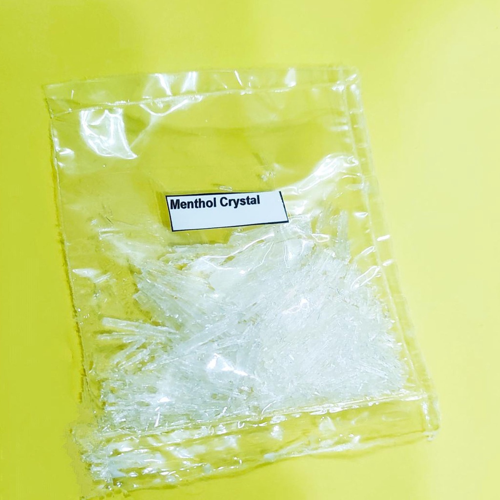 Menthol Crystals Grams Usp Grade Shopee Philippines