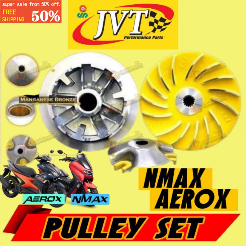 JVT PULLEY SET WITH BACKPLATE AND SLIDER PIECE INCLUDED For Yamaha Nmax