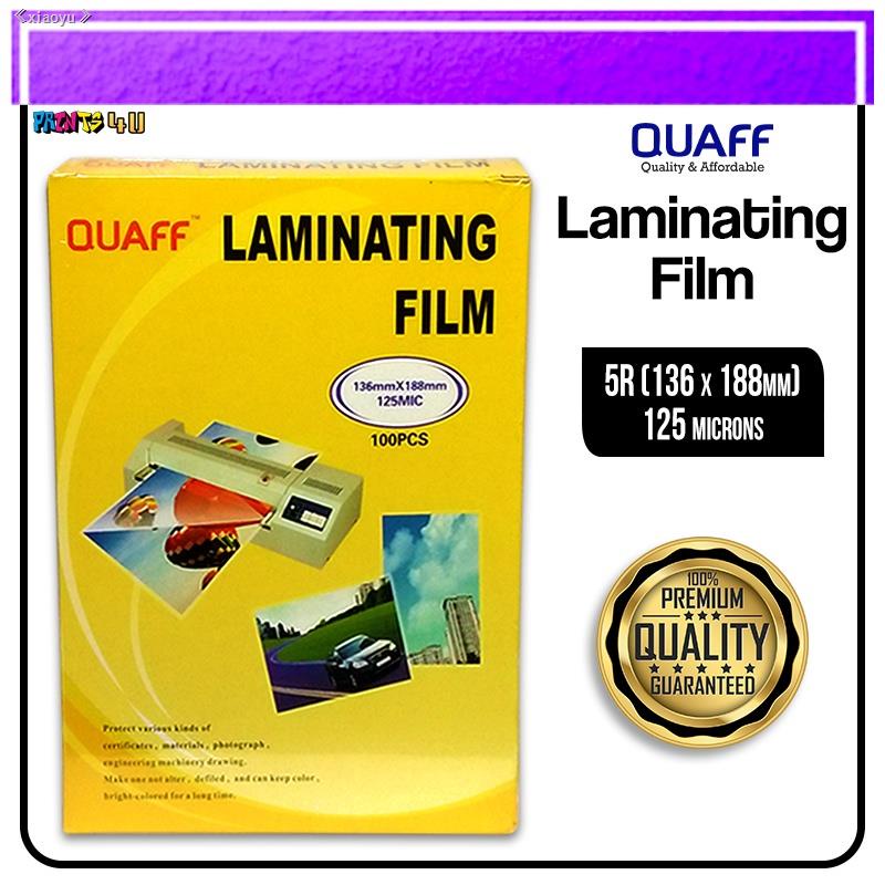 3R 4R 5R Size QUAFF Laminating Film 125micron 250micron Hot