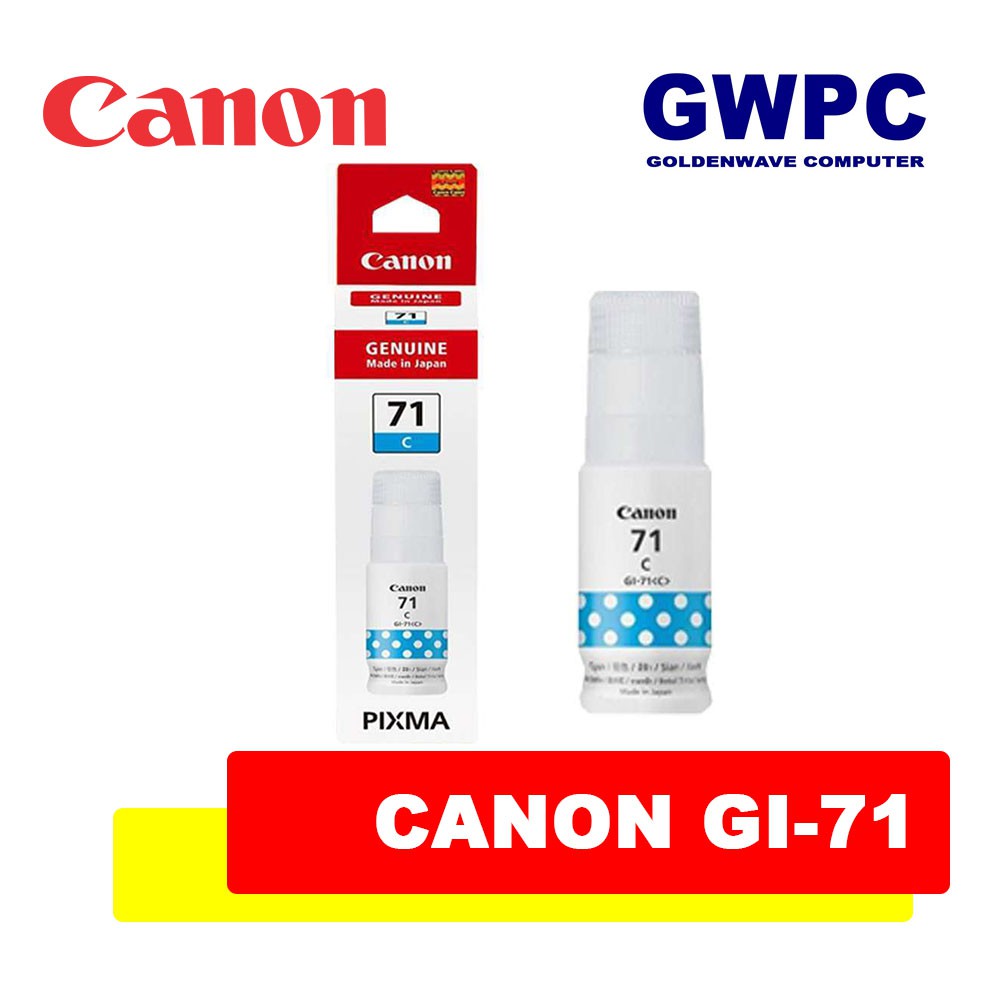 Canon Gi Genuine Ink Bottle Shopee Philippines