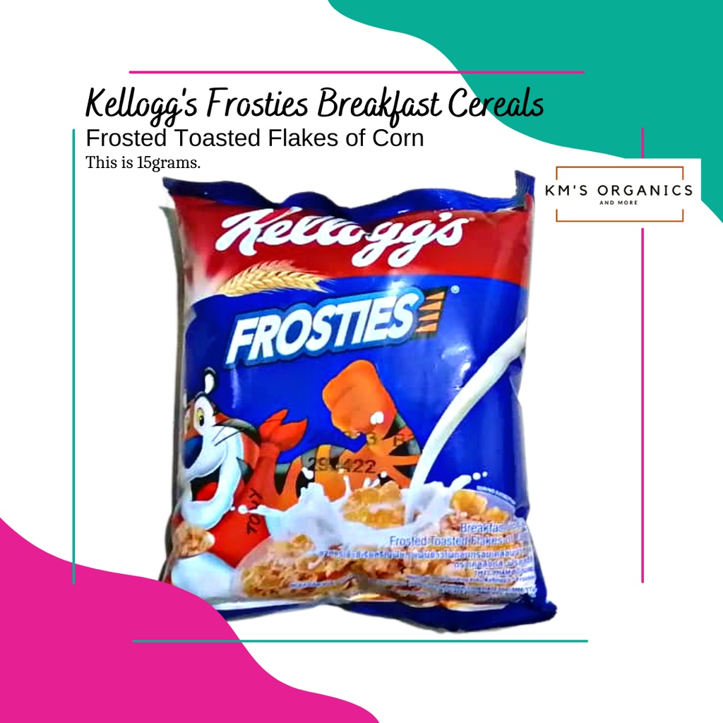 Kellogg S Frosties Breakfast Cereals Frosted Toasted Flakes Of Corn G