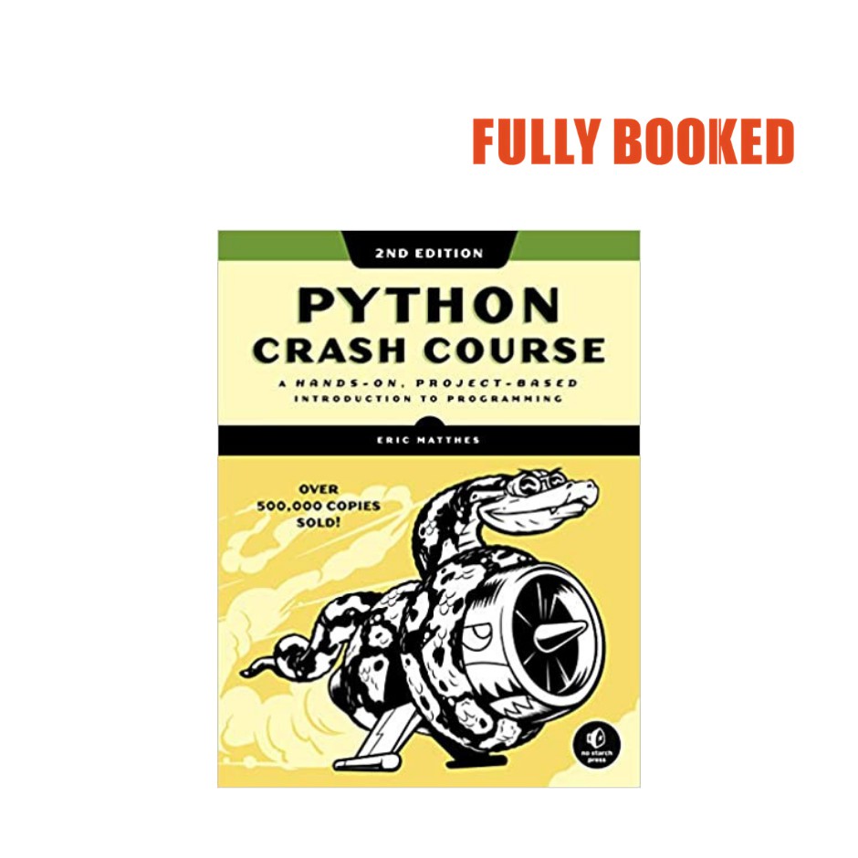 Python Crash Course Nd Edition Paperback By Eric Matthes Shopee