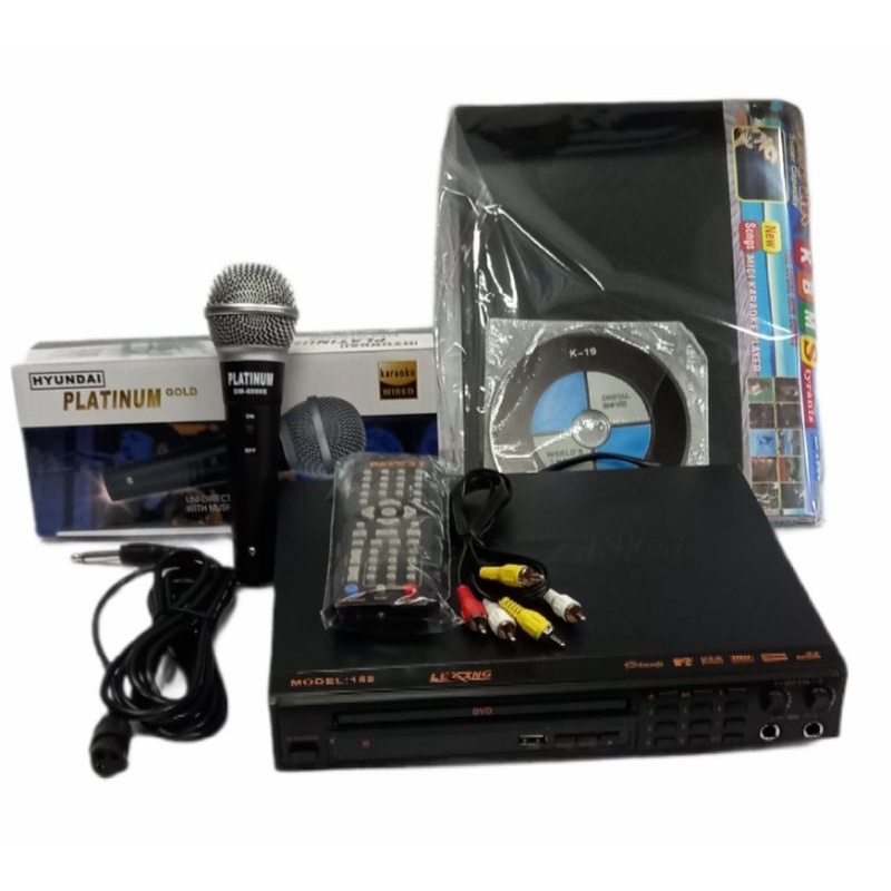 DVD PLAYER KARAOKE W SONGBOOK CD MODEL 158 Shopee Philippines