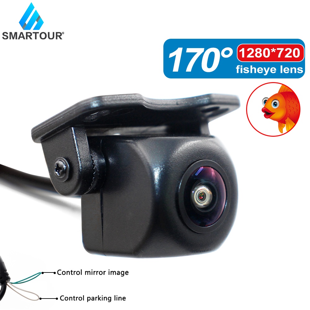 Smartour Vehicle 170 Degree Rear Front Side View Camera CCD Fish Eyes