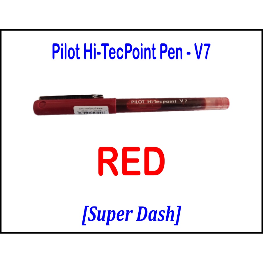 Pilot Hi TecPoint V7 Sign Pen 0 7mm Point Tip Sold Per Pc Original