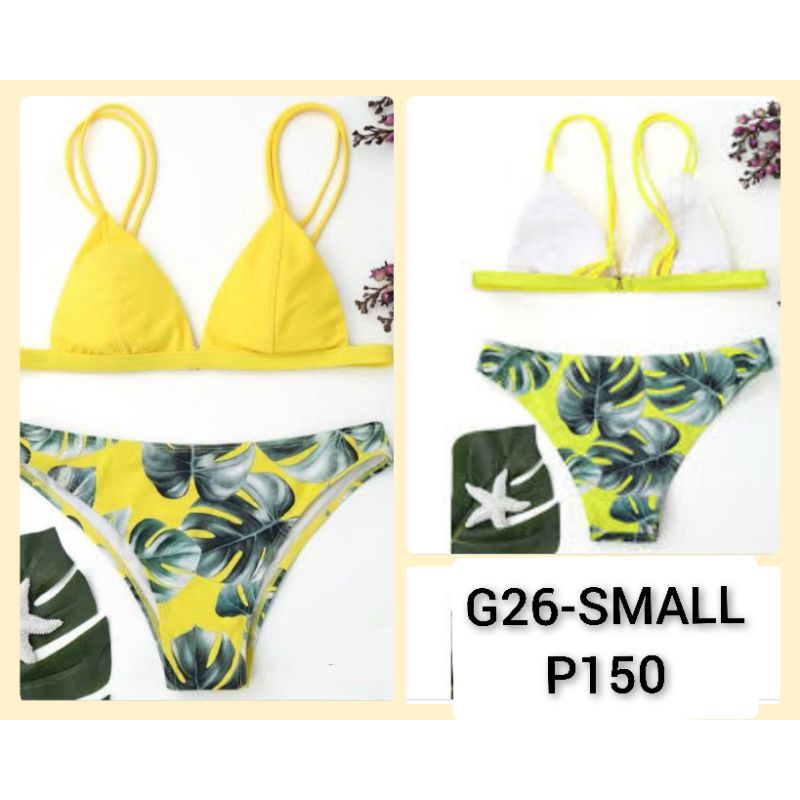 Two Tone Bikini Set Shopee Philippines