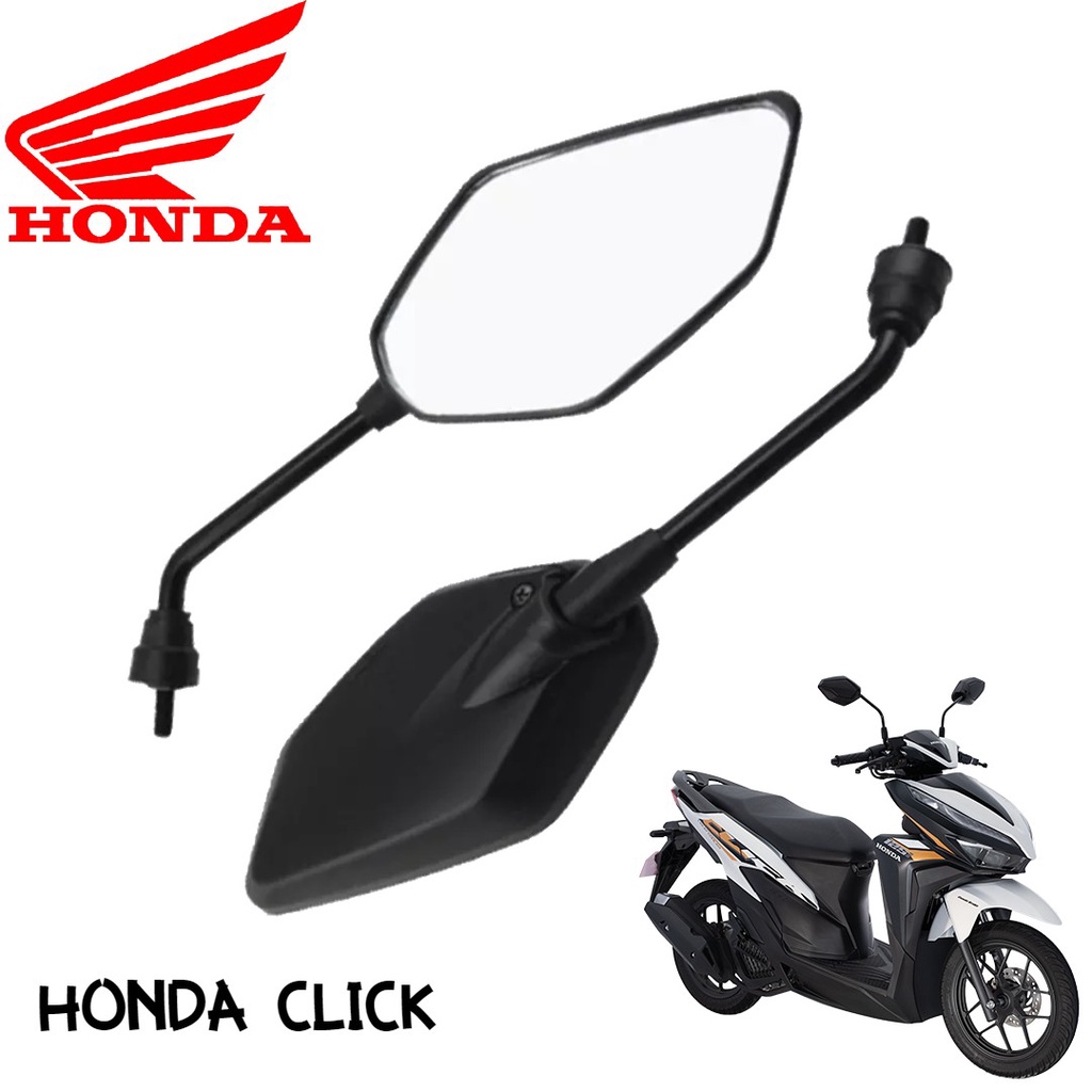 Honda Click Set Side Mirror For Honda Motorcycle Black Cod