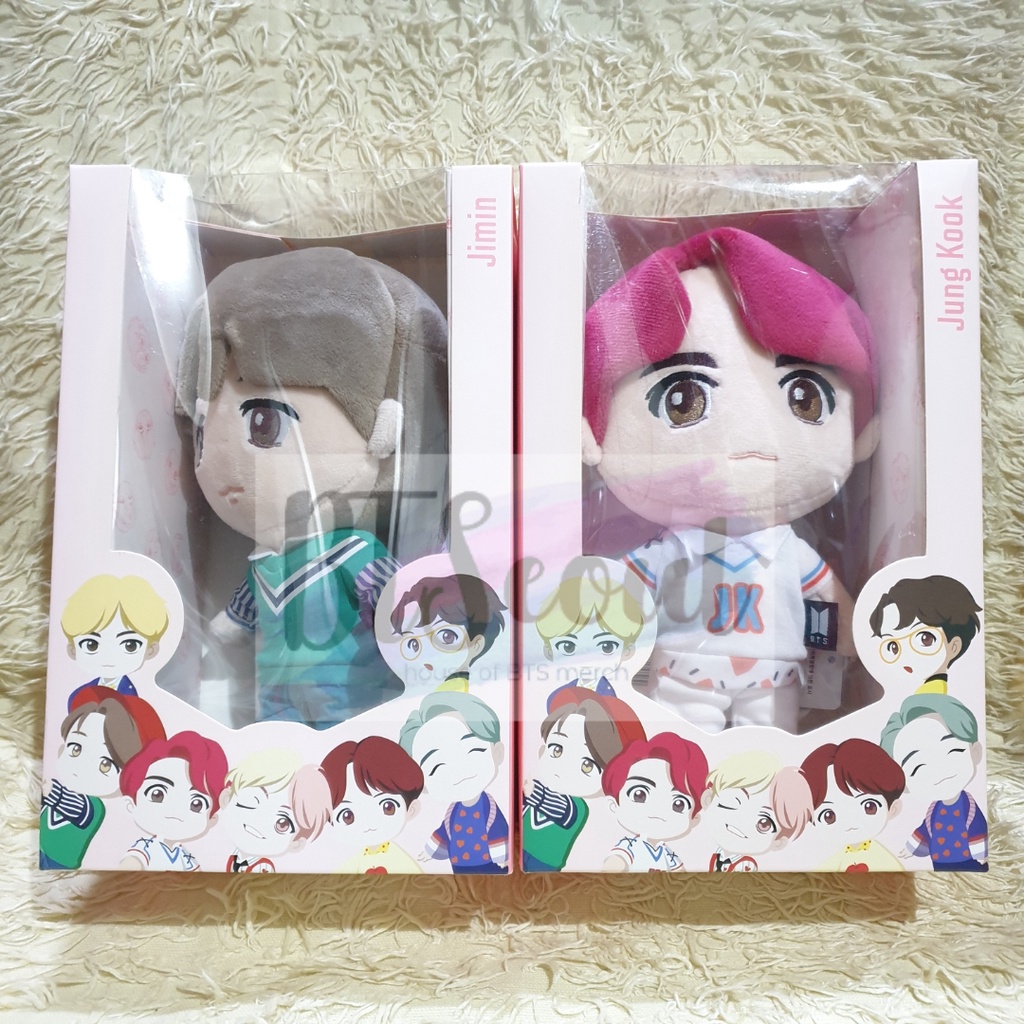 ON HAND BTS TinyTan Plush Doll Jimin Jungkook JK Idol Ver House Of