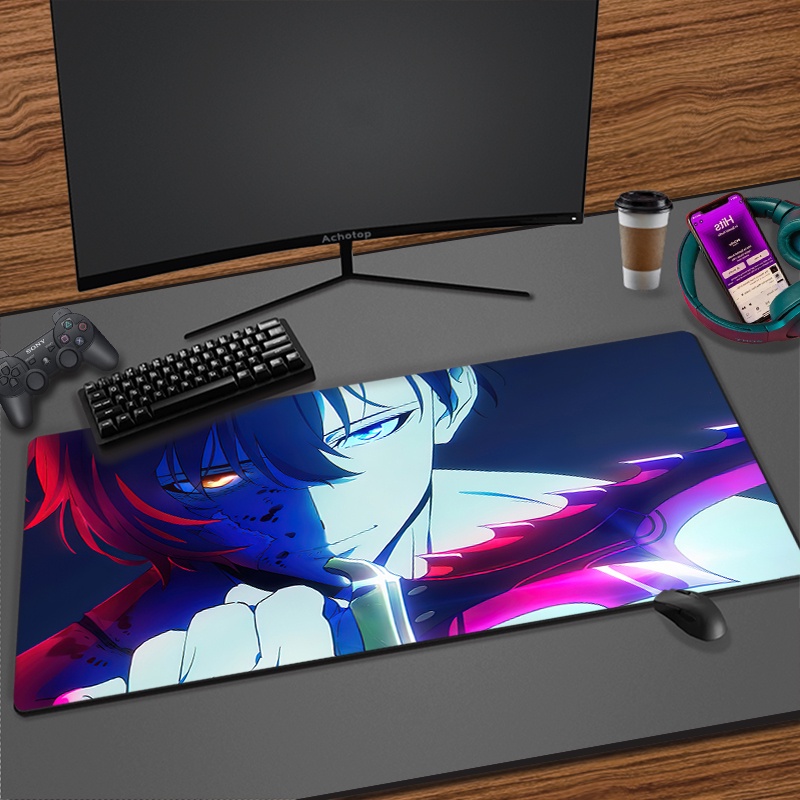 Solo Leveling Xl Anime Large Mouse Pad Sung Jinwoo Mousepad Laptop