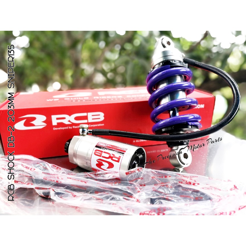 RCB MONO SHOCK DB 2 LINE SNIPER135 203MM TI PURPLE Shopee Philippines