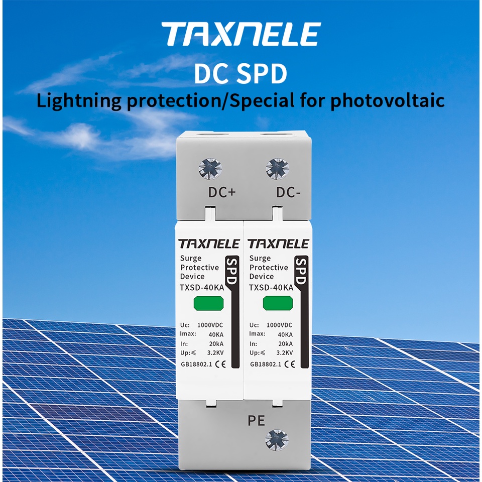 Taxnele Dc Spd Surge Protector V V P Ka Ka Solar Pv