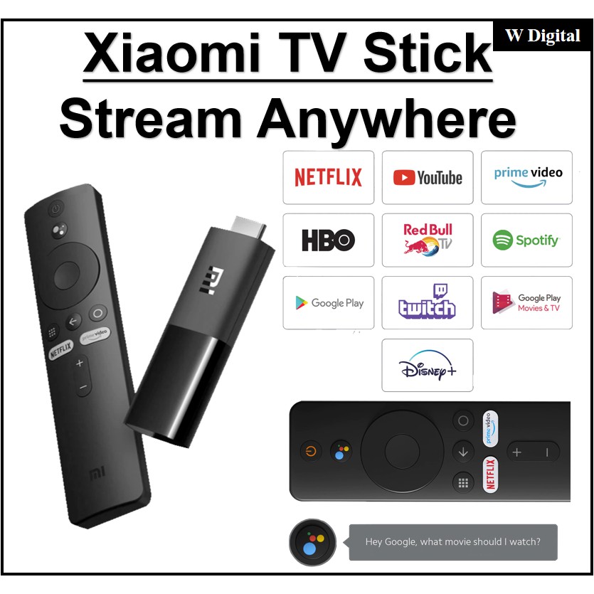 Xiaomi Mi Tv Stick Global Version Xiaomi Tv Box Google Assistant