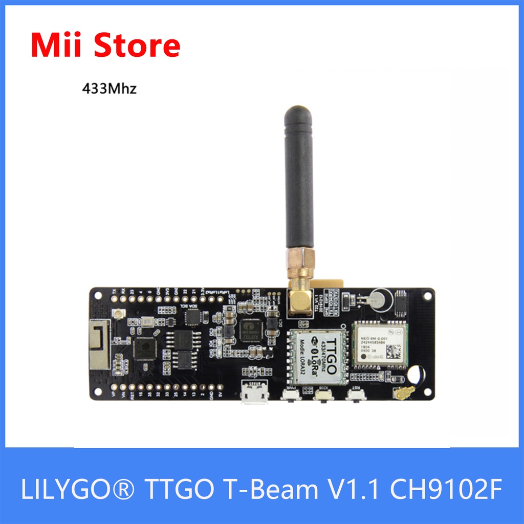 LILYGO TTGO T Beam V1 1 ESP32 433 868 915 923Mhz WiFi Wireless