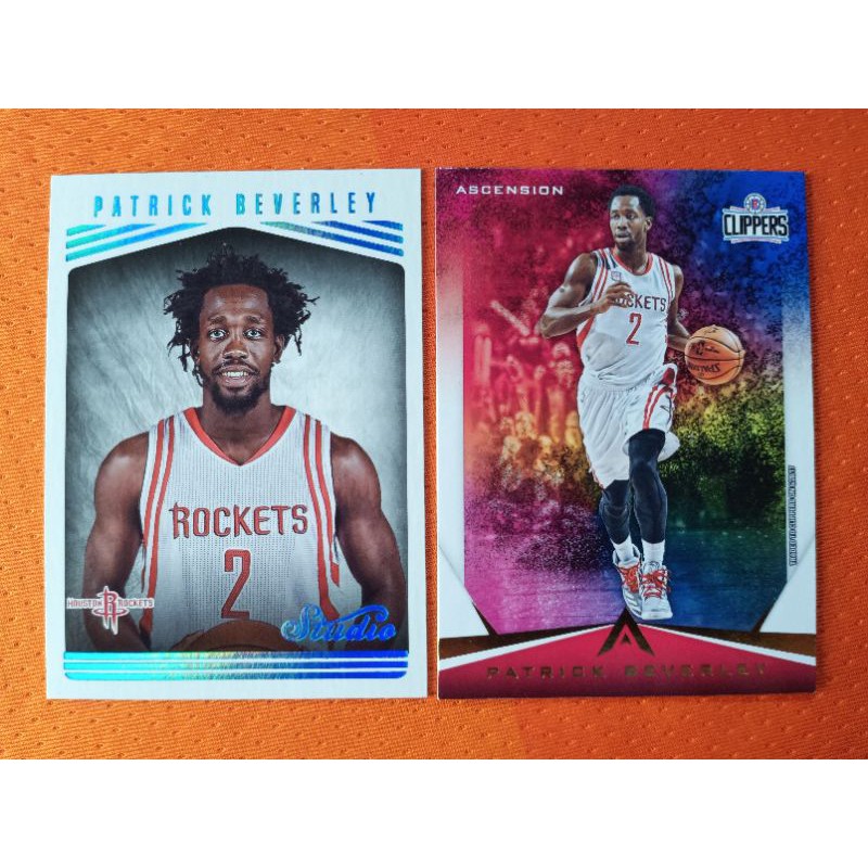 Patrick Beverley Clippers G 21 Lot Of 2 Cards Panini Ascension X