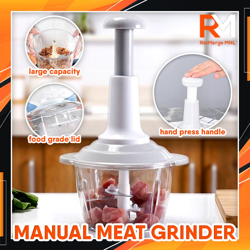 Lst Multi Functional Manual Food Meat Grinder Vegetables Chopper Hand