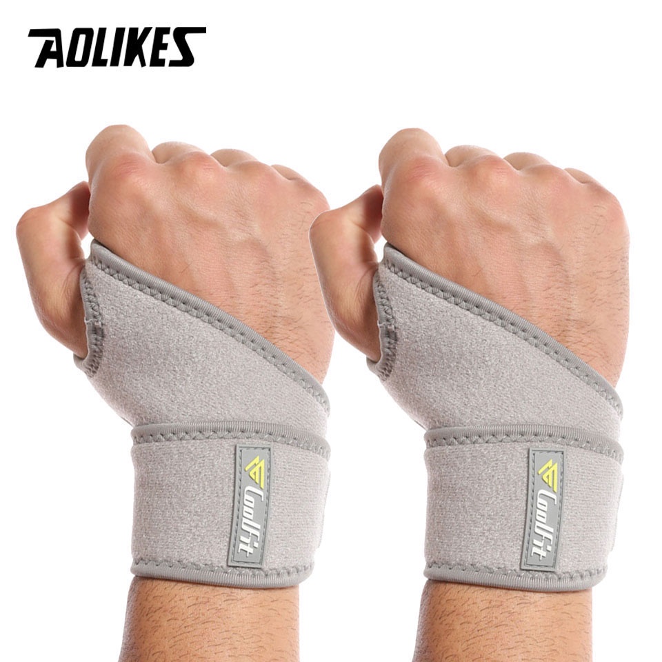 Aolikes Wrist Guard Band Brace Support Carpal Tunnel Sprains Strain Gym