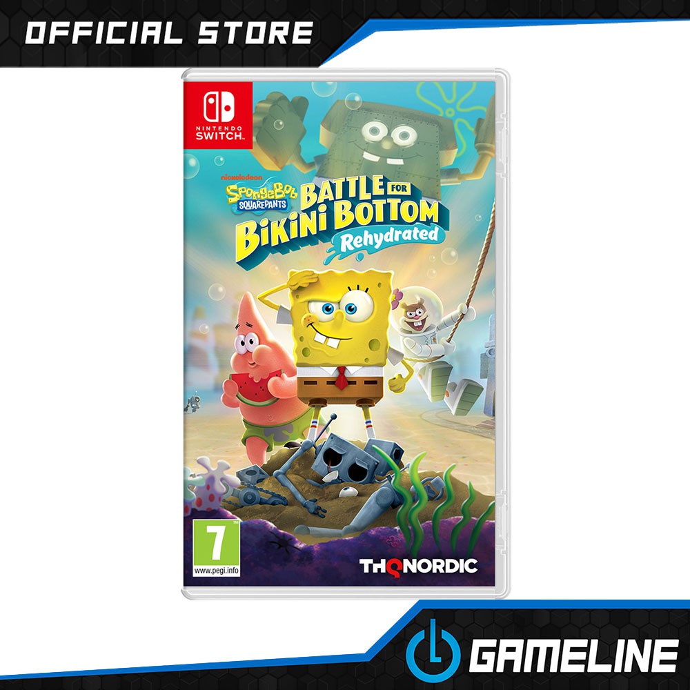 Nintendo Switch SpongeBob Squarepants Battle For Bikini Bottom EU
