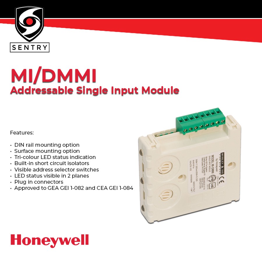 Honeywell Mi Dmmi Addressable Single Input Module Shopee Philippines