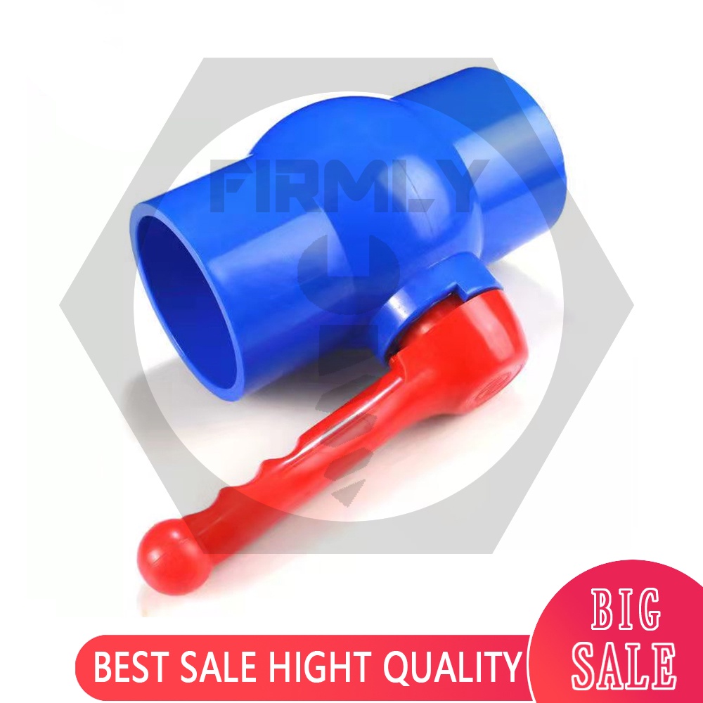 Pvc Blue Ball Valve Plain Water Gate Shopee Philippines