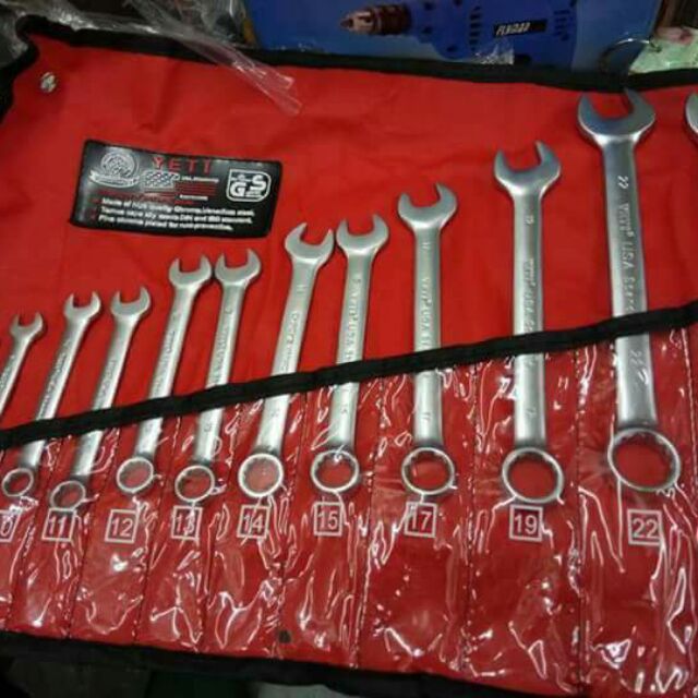 Yeti Pcs Combination Wrench Shopee Philippines