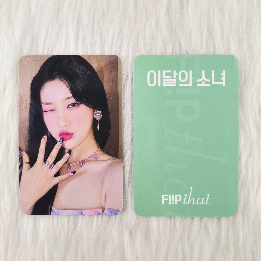 Loona Flip That Pob Official Photocard Ktown U Mokket Synnara Soundwave