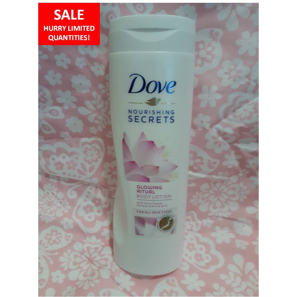 Dove Nourishing Secrets Glowing Ritual Body Lotion With Lotus Flower