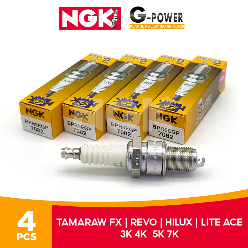 Ngk Pcs Bpr Egp Platinum Spark Plug For Toyota Tamaraw Fx Revo