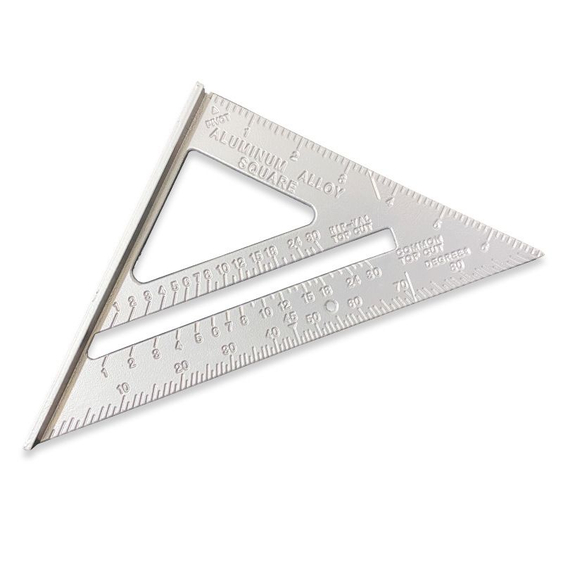 Aluminum Alloy Triangle Ruler Degree Triangle Board Angle Ruler